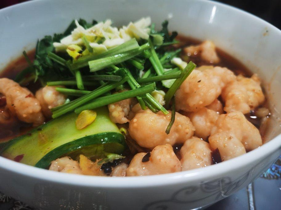 【自制水煮虾滑】