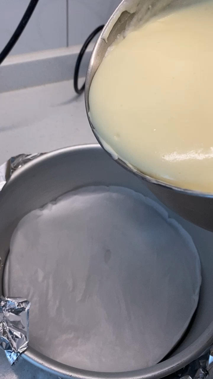 轻芝士蛋糕制作的一份详细笔记