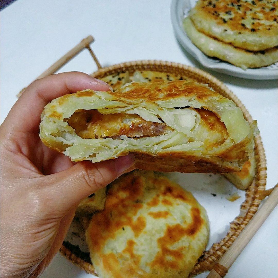 发面油酥小糖饼