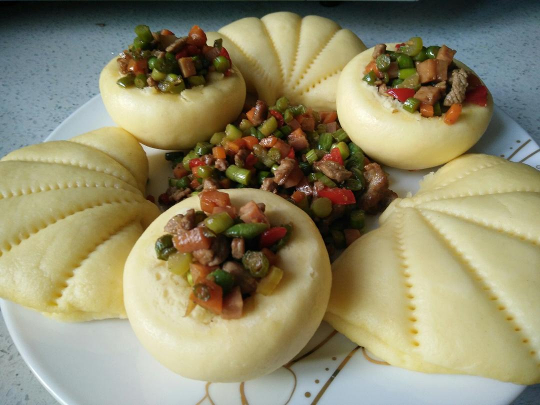 十全十美夹杂粮窝窝头