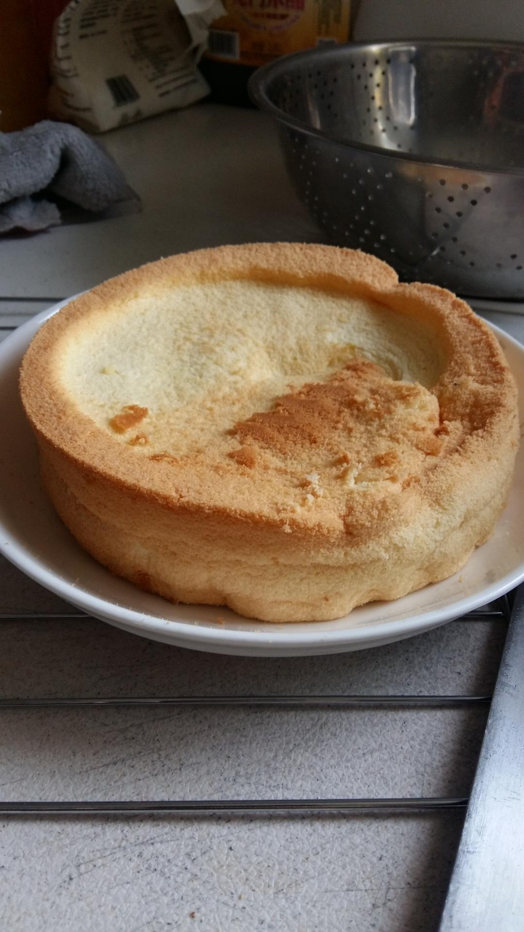 纸杯蛋糕 8寸戚风蛋糕的量