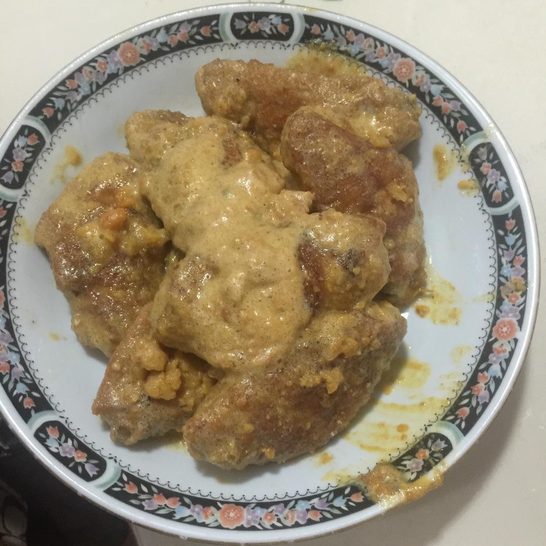 金沙蛋黄鸡翅