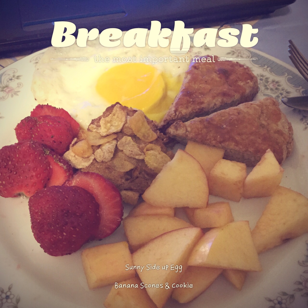 香蕉燕麦饼干（780cal）