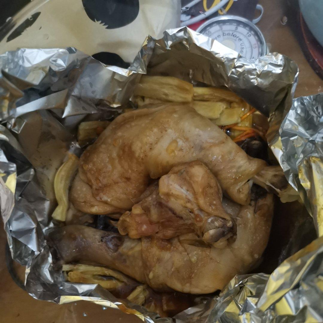 无水无油超嫩蒸鸡腿！！