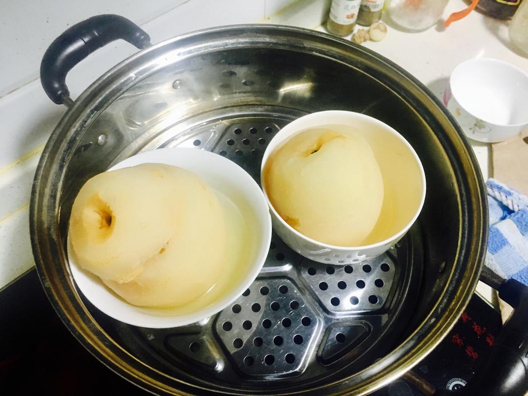 川贝母蒸雪梨（止咳良方）