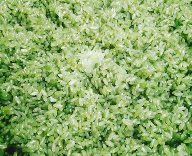 壮族三月三~绿色糯米饭（密蒙花+蝶豆花）的做法