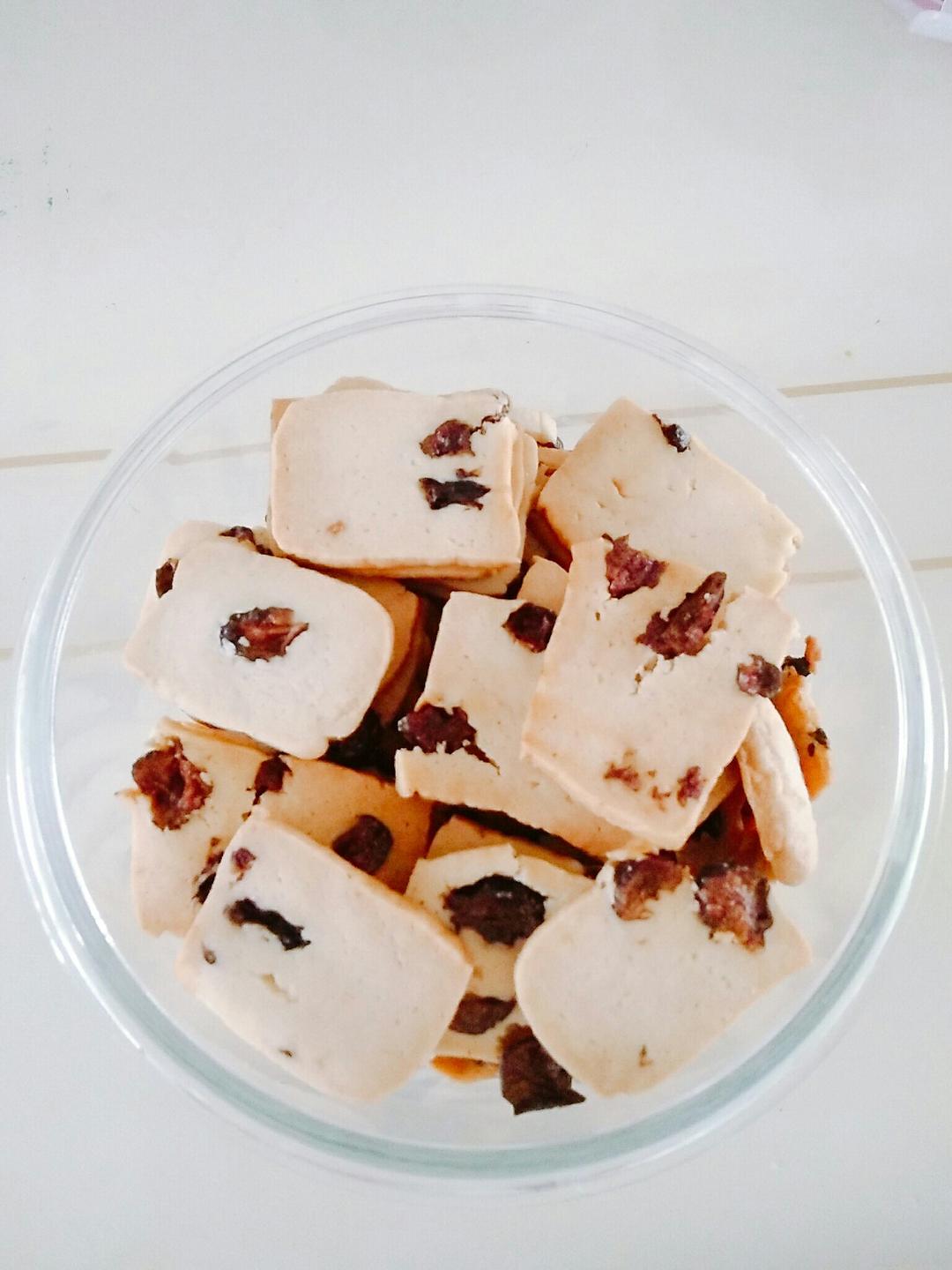 蔓越莓饼干的做法（烤箱做饼干）