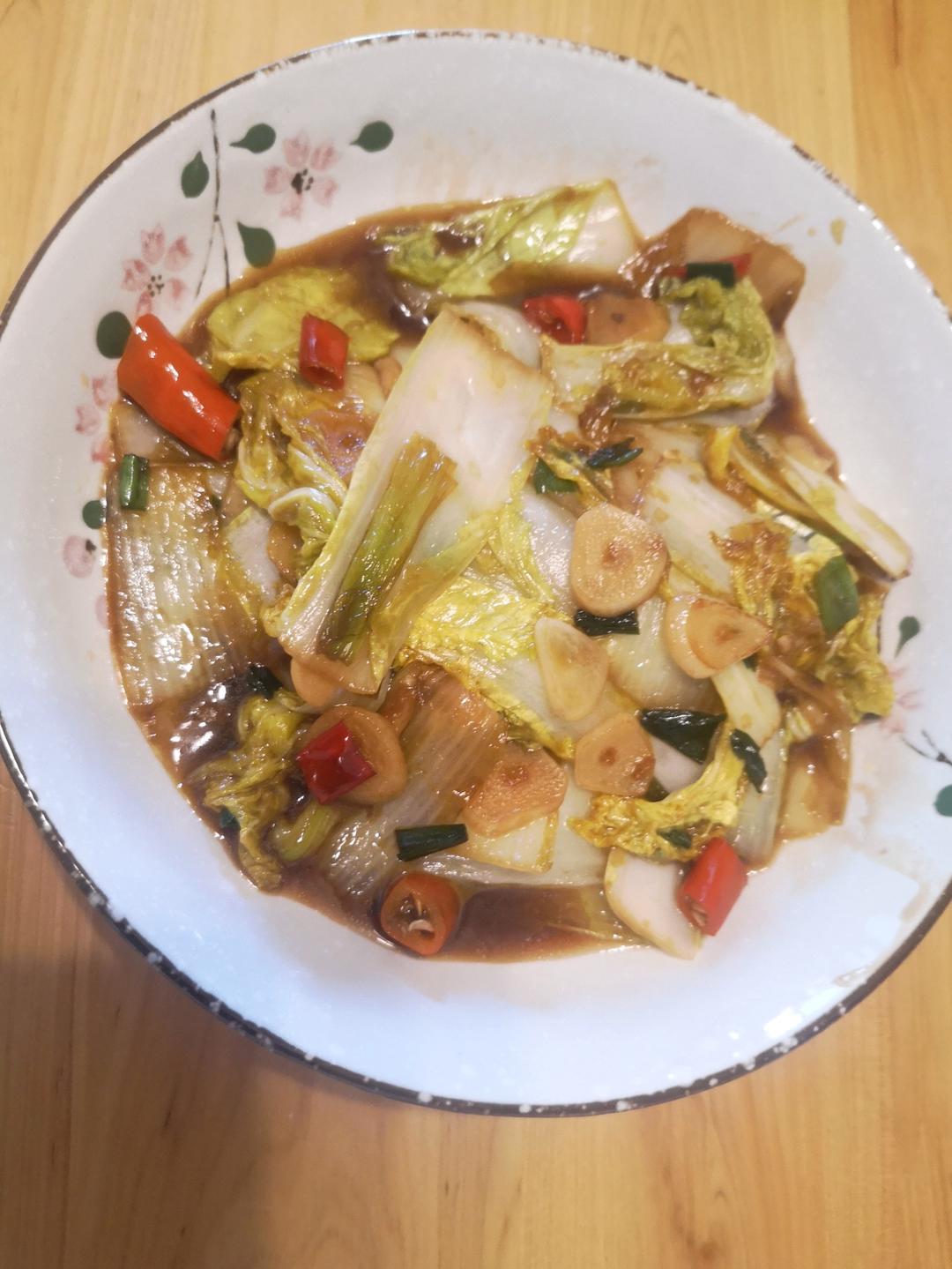 爆下饭的酸辣白菜（零难度）