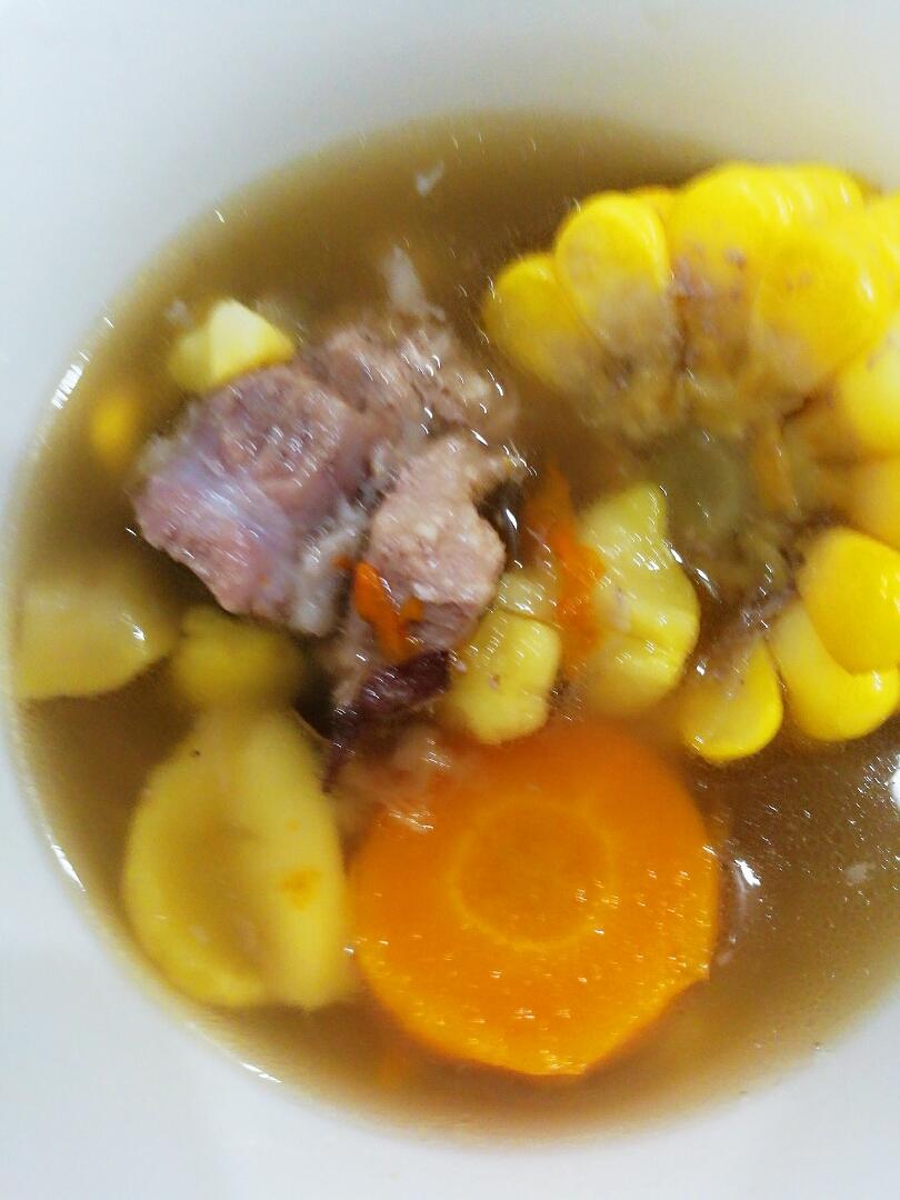 排骨板栗汤