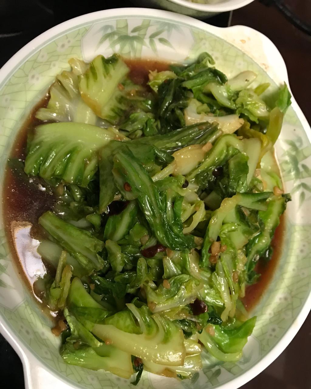 炝炒牛心菜