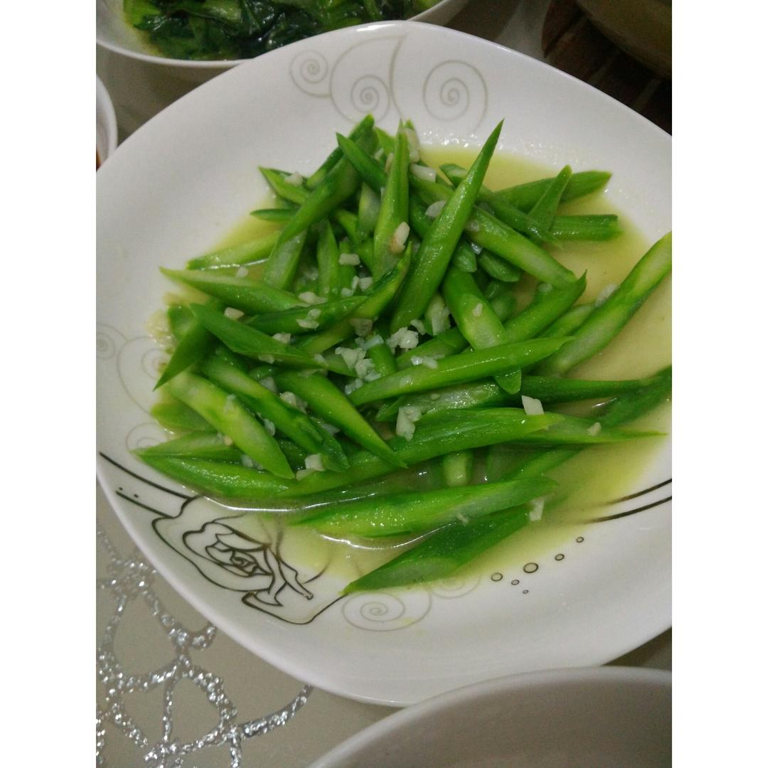 清炒芦笋虾仁