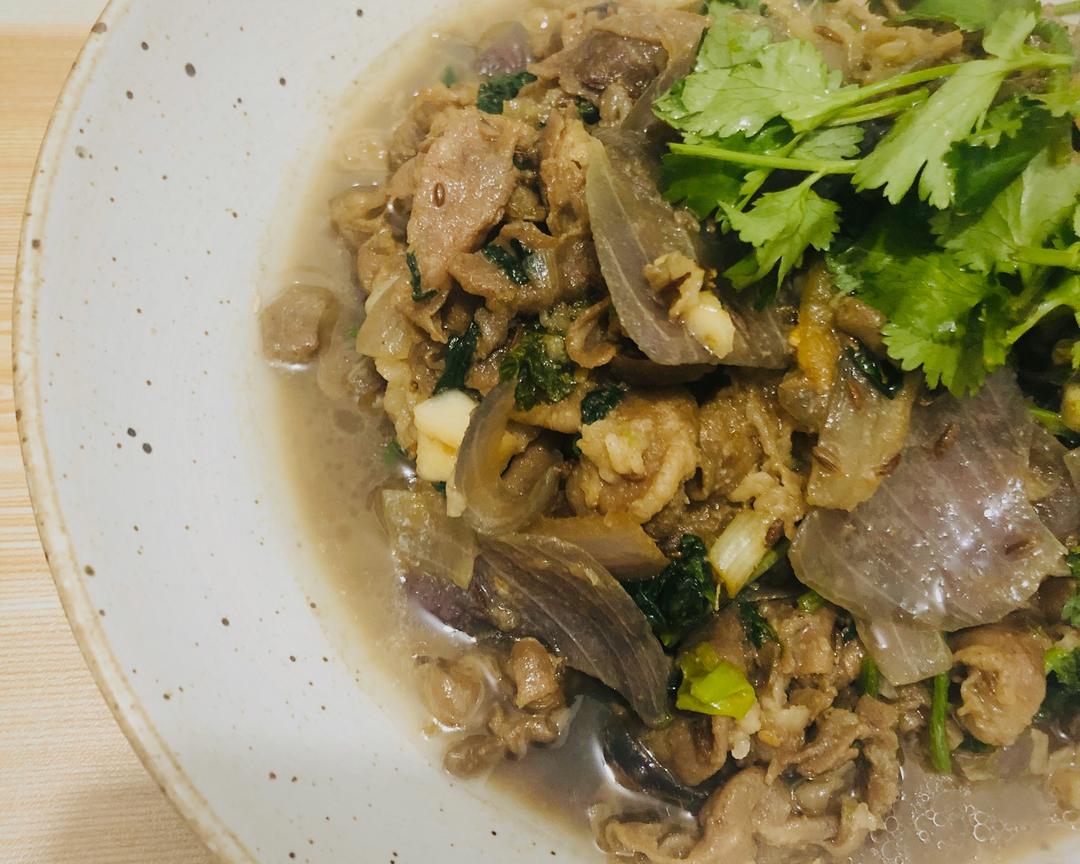 孜然羊肉