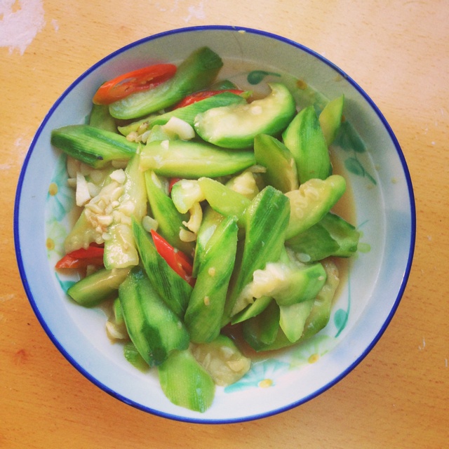 清炒丝瓜（川味家常做法）