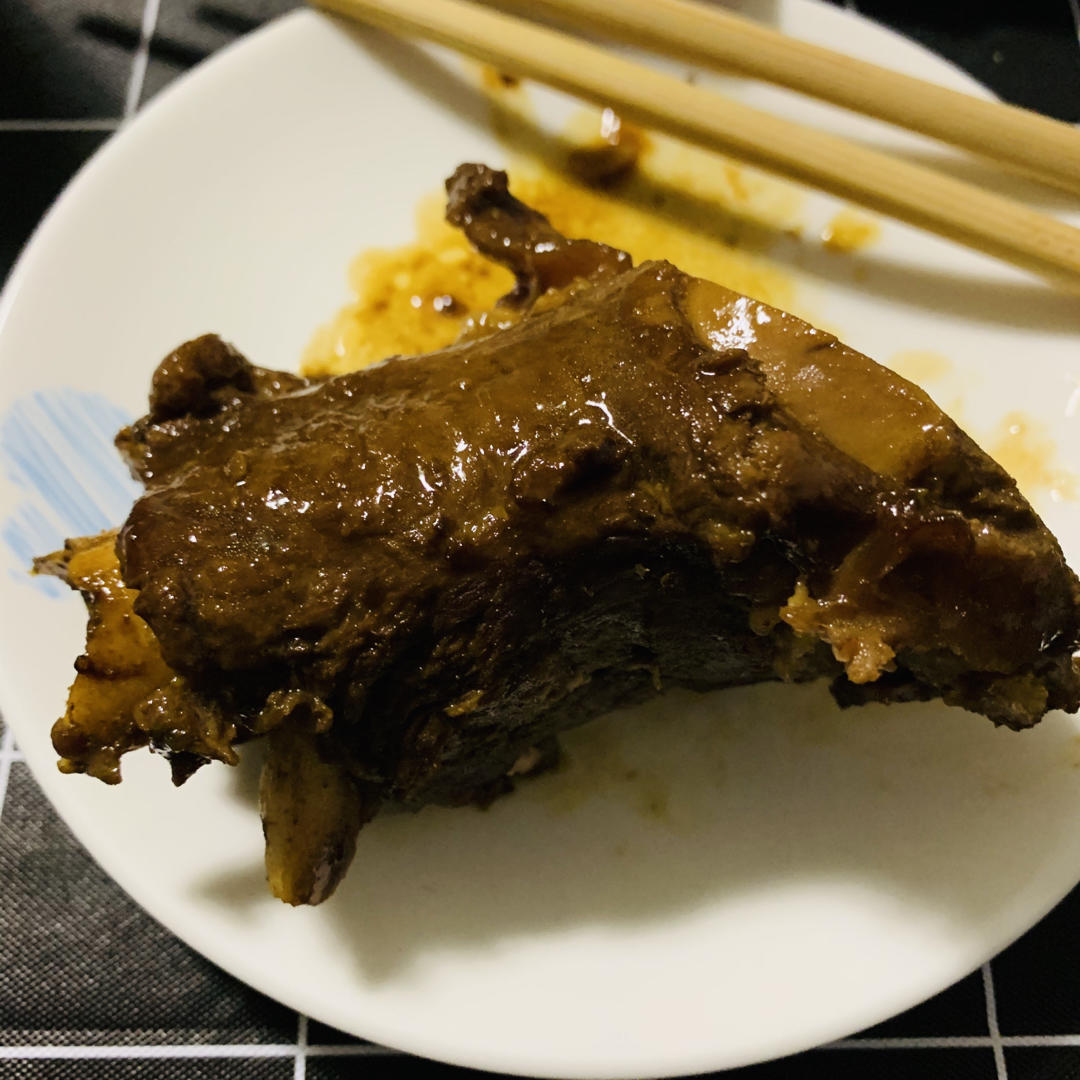 满屋飘香的酱脊骨