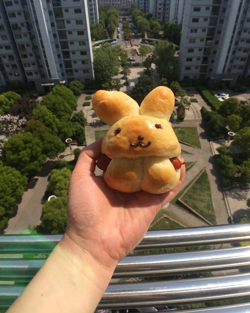 小兔子热狗包