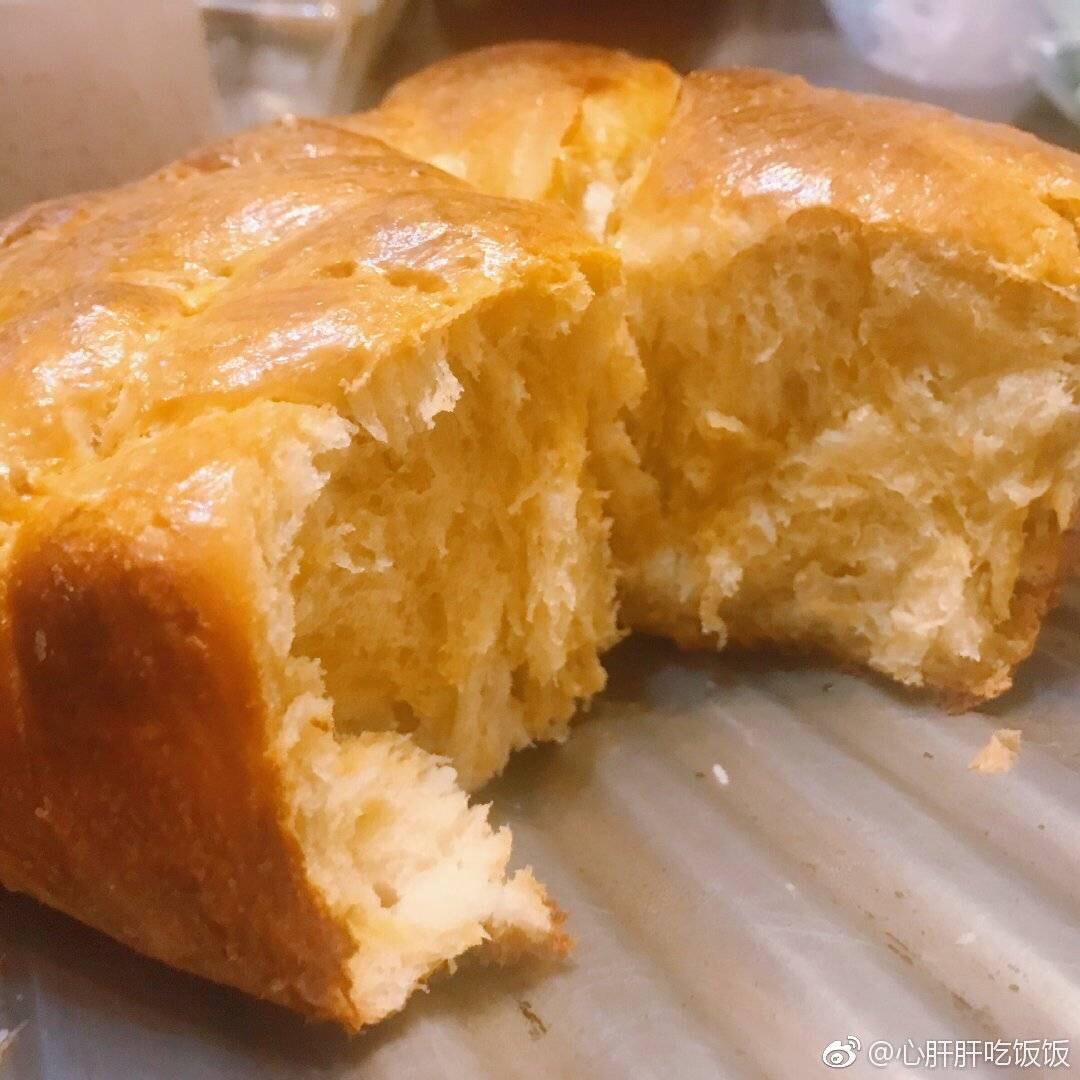 入门级不用揉出膜的手撕紫薯面包无黄油版