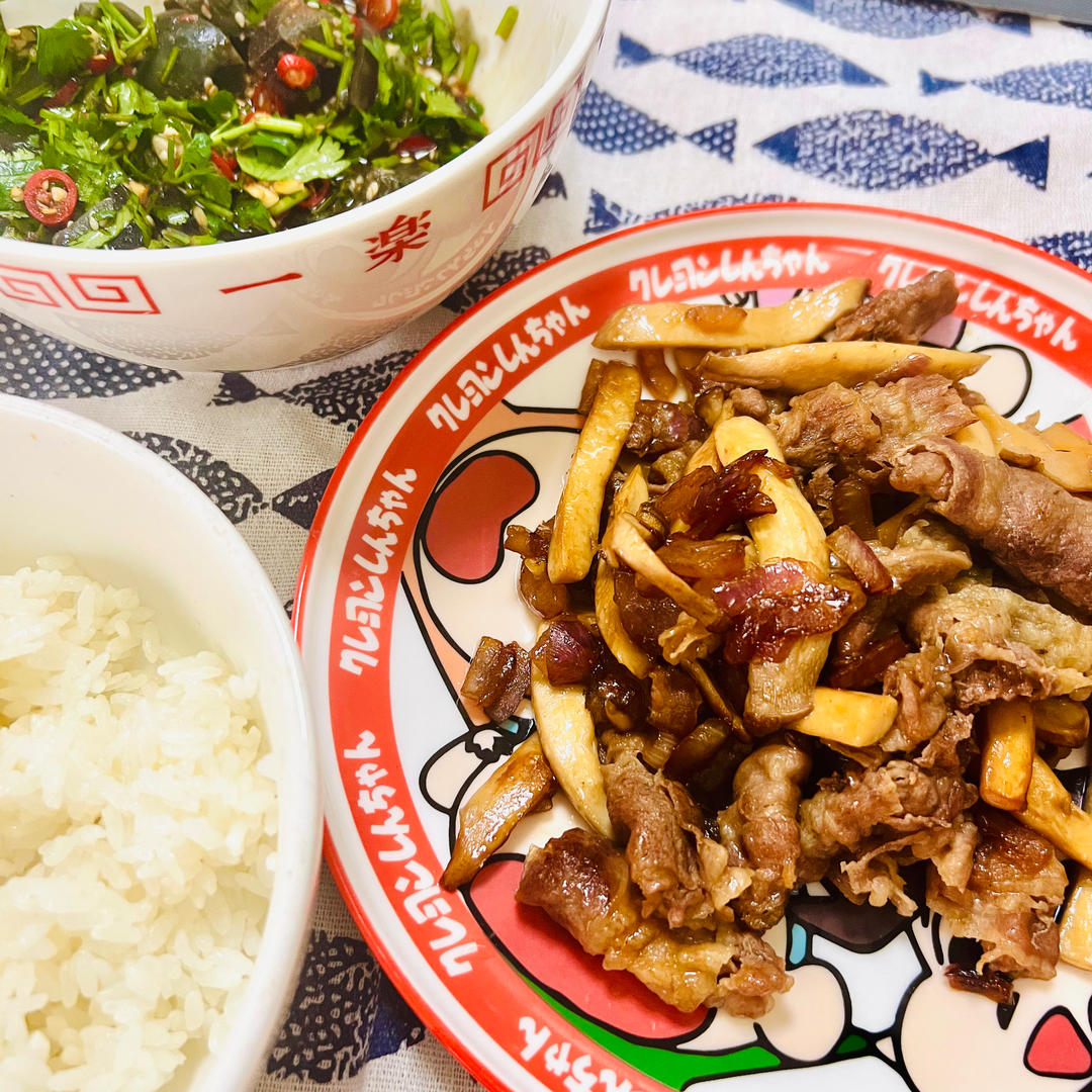 超下饭！杏鲍菇肥牛