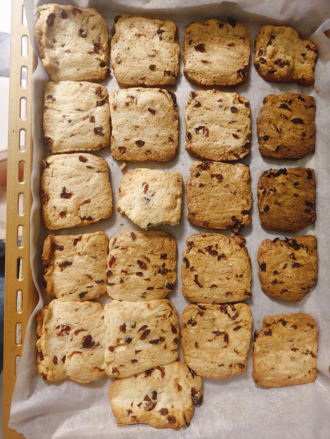 蔓越莓饼干--新手烘焙0压力 #皮黑森林#