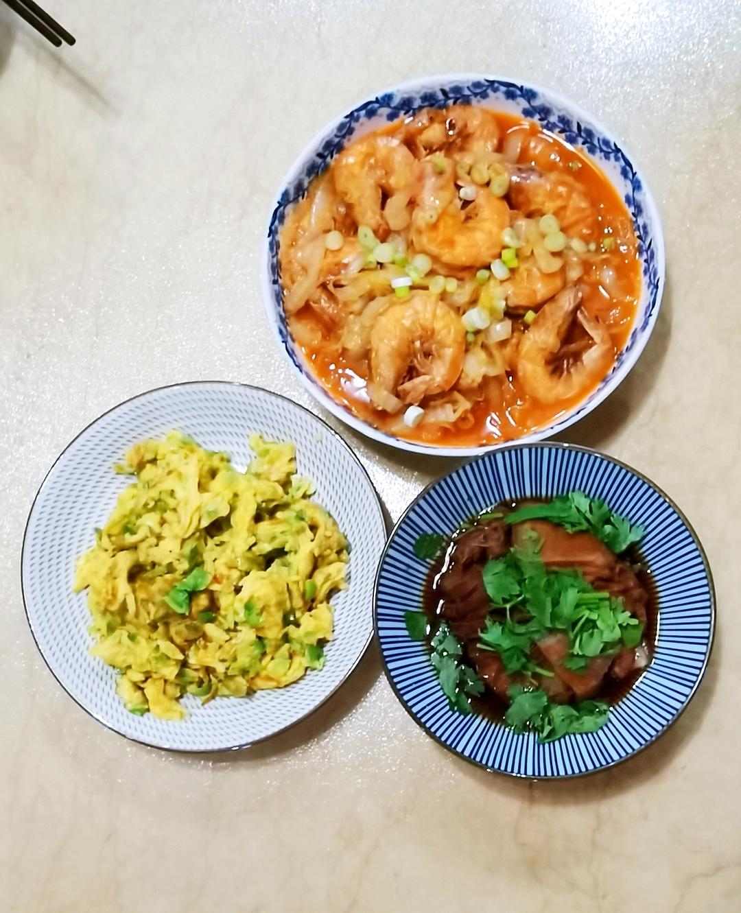 大虾烧白菜