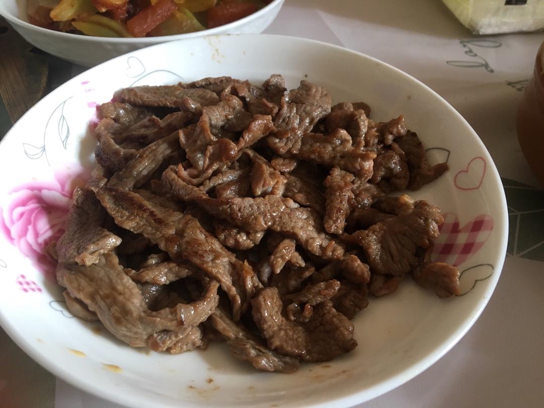一分钟就能吃的日式香煎牛肩肉