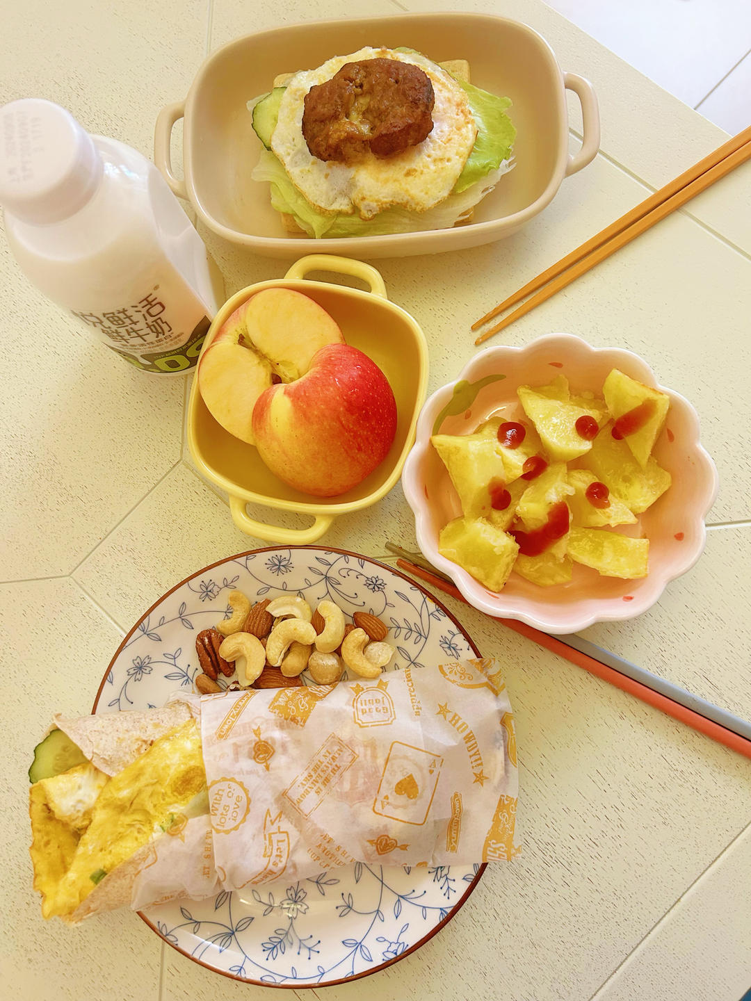 纯奶手撕吐司的做法 步骤1