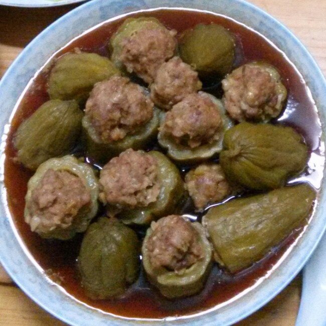 肉酿苦瓜