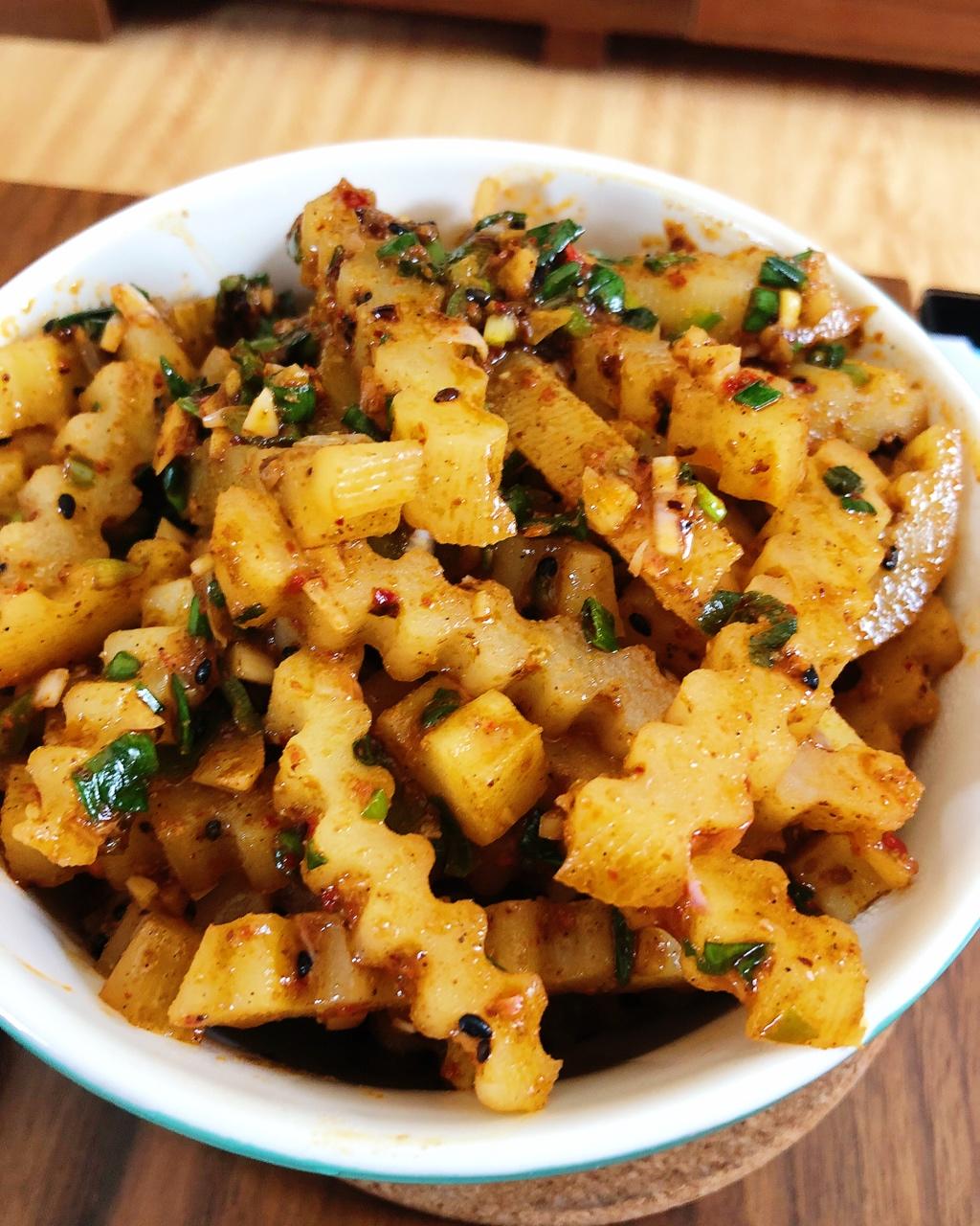 想想_na9p做的凉拌土豆