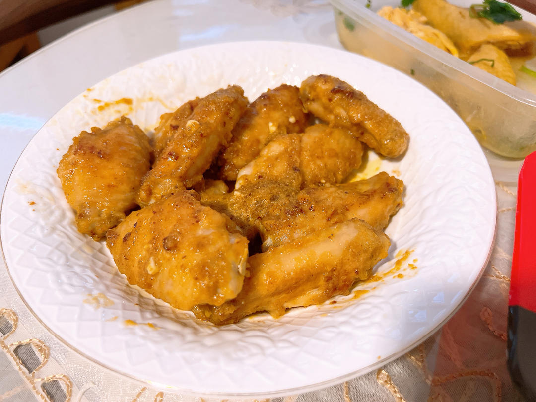 金沙鸡翅【咸蛋黄焗鸡翅】