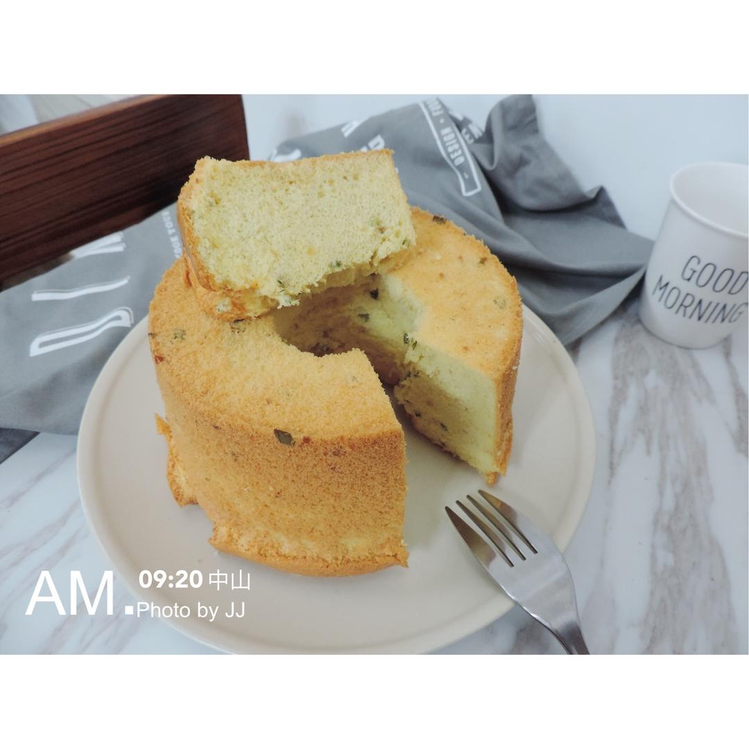 咸香戚风经典——黄金葱香肉松戚风
