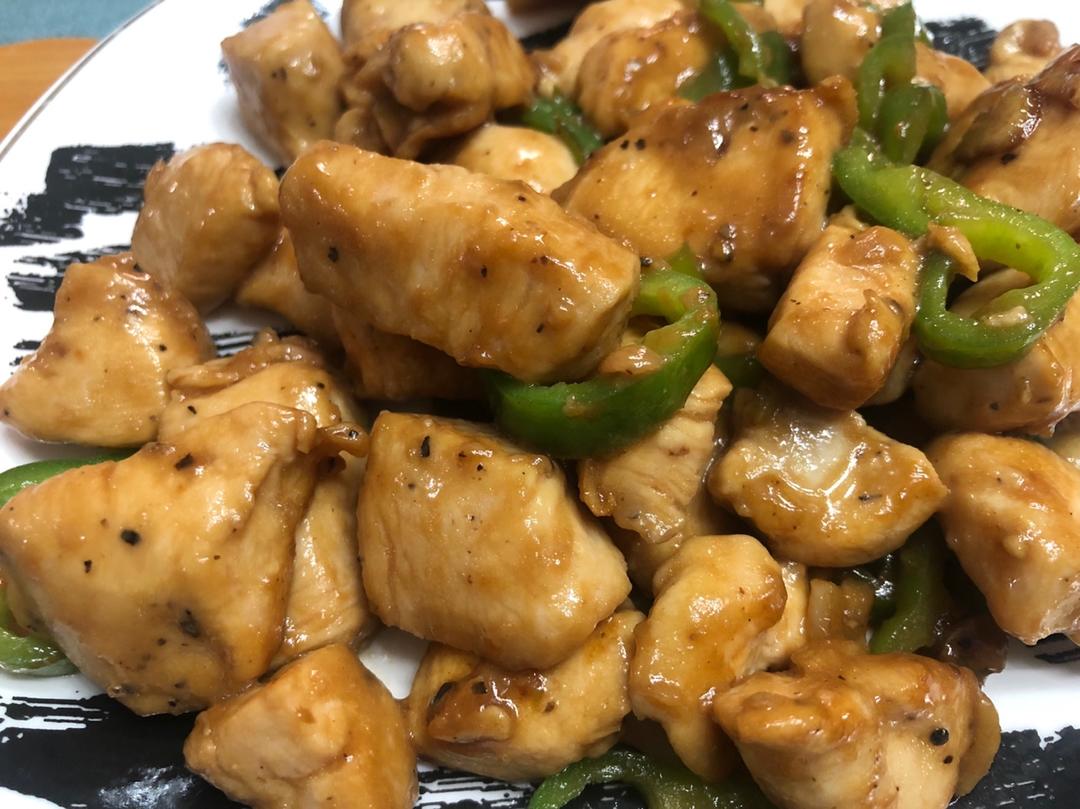 超嫩的小炒鸡胸肉