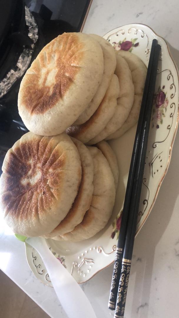 不用去早餐店的发面馅饼