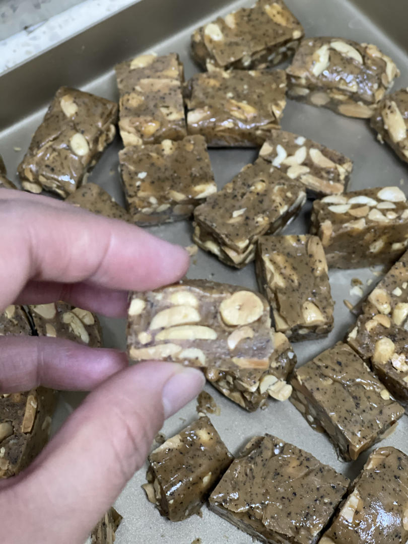 海盐杏仁红茶太妃糖（减油减糖）