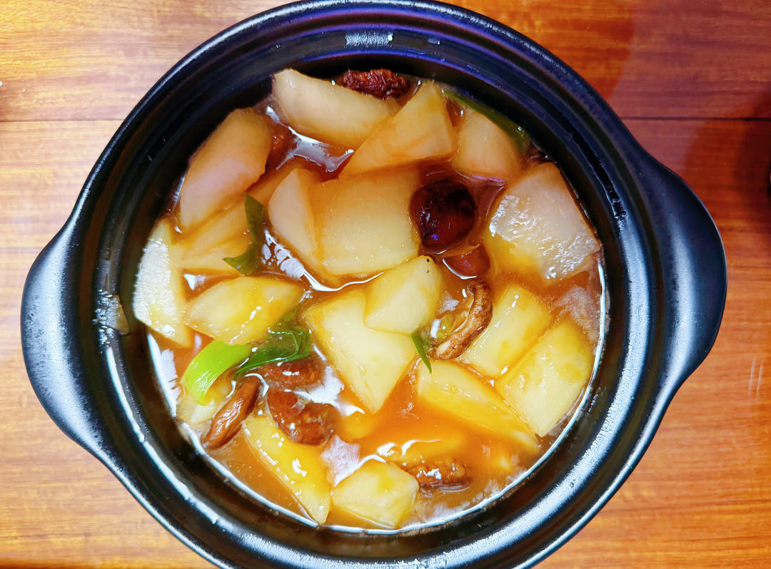 鲍汁烧萝卜（上班族快手菜）