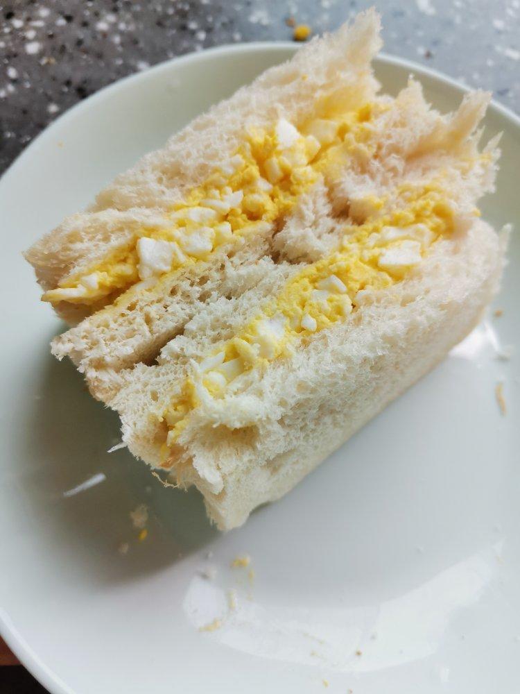 便利店同款❗️蛋黄酱三明治🥪❗️好吃哭～