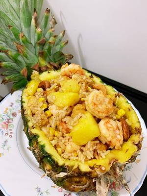 泰式菠萝炒饭的做法 步骤4