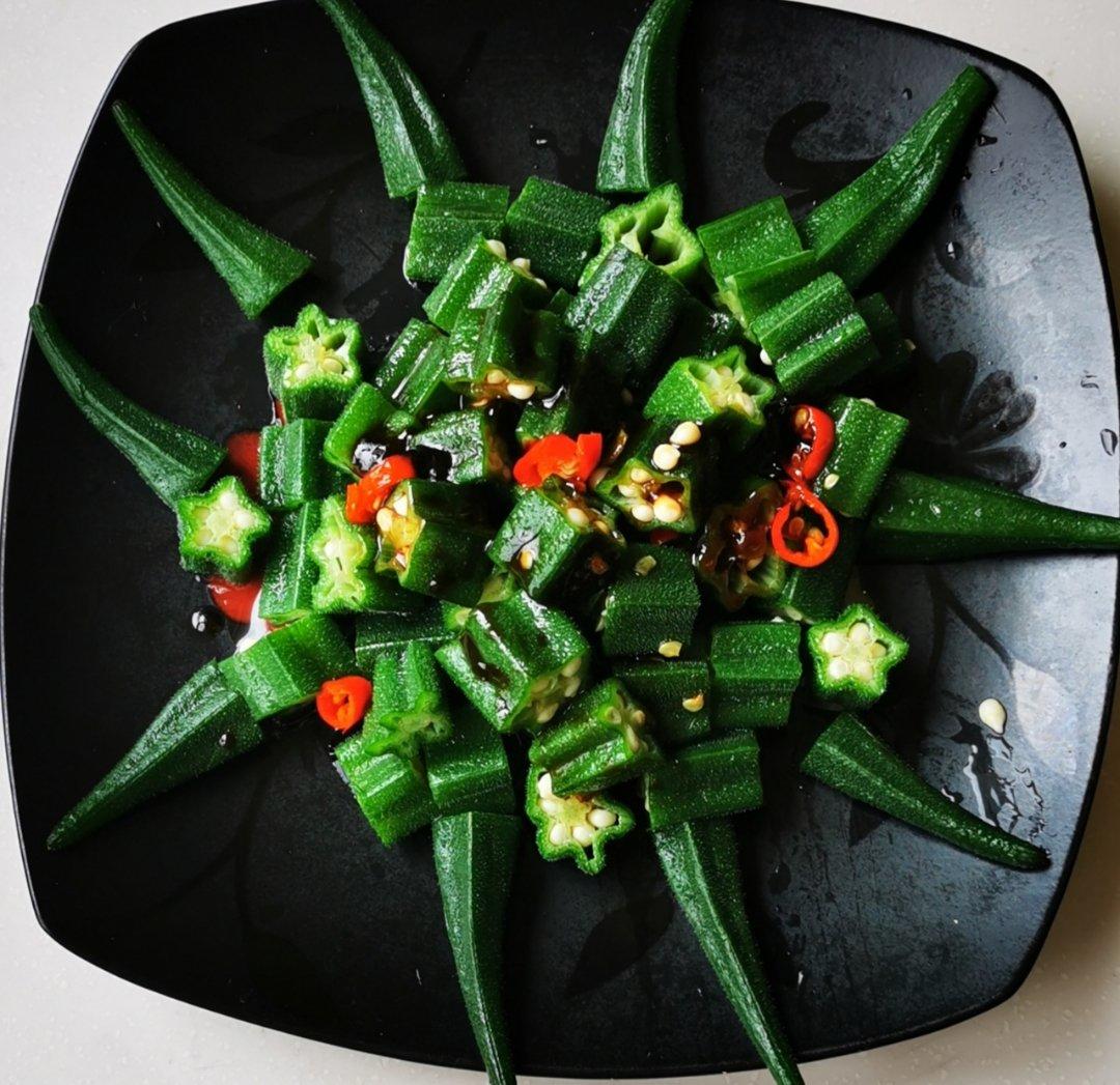 【白灼秋葵】清爽简单