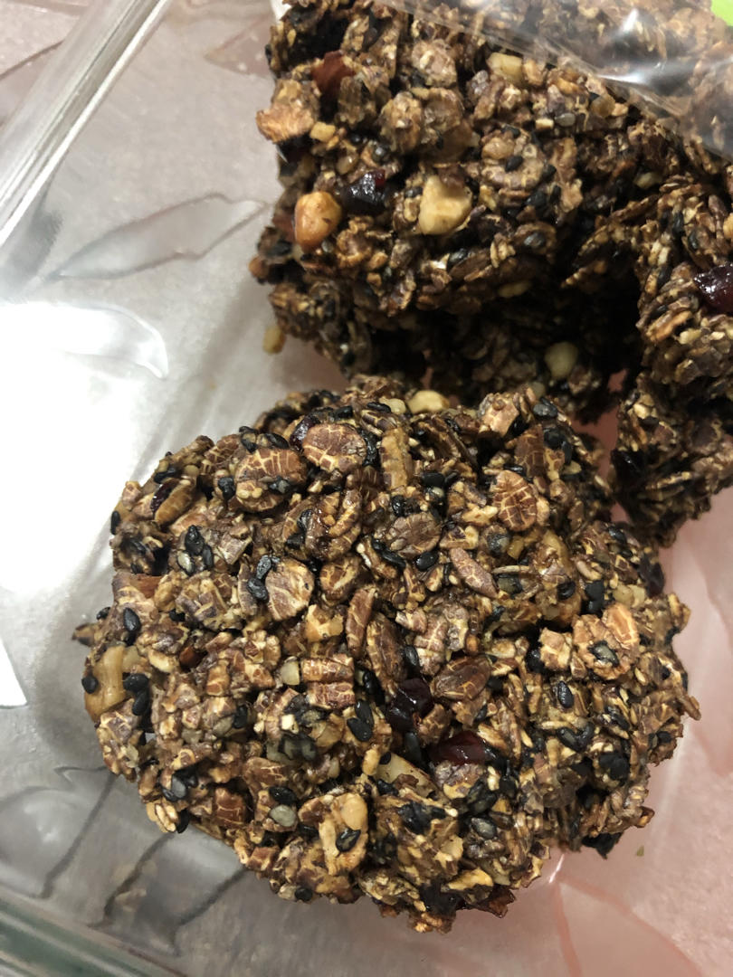 黑燕麦饼干（减肥低卡小零食）