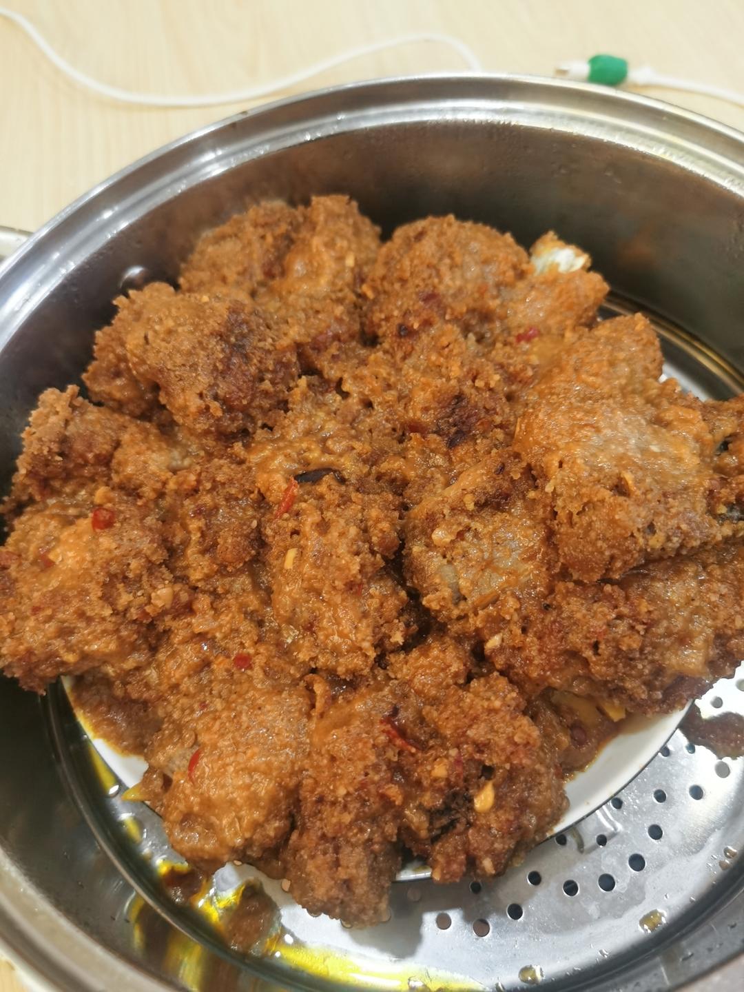 绝绝子！甩饭店几条街的粉蒸肉（粉蒸排骨）