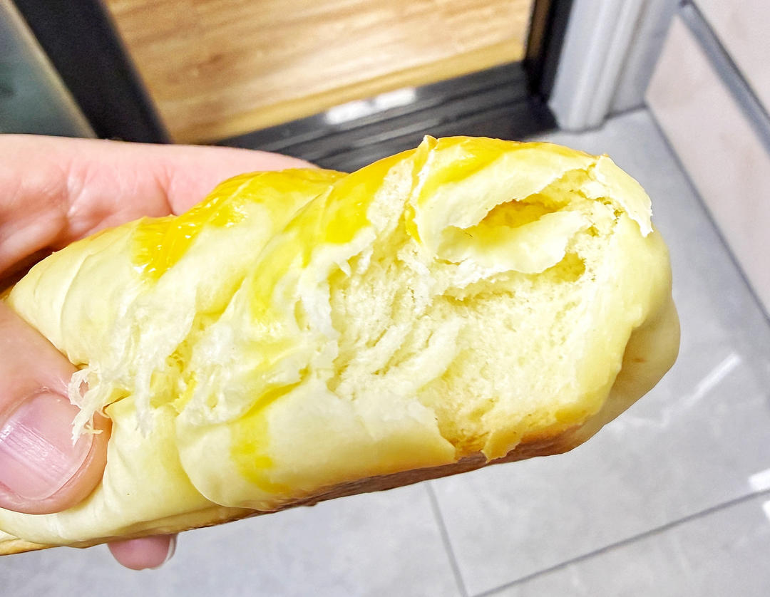 可爱的火腿芝士小面包｜一次发酵，早餐可以n刷的面包