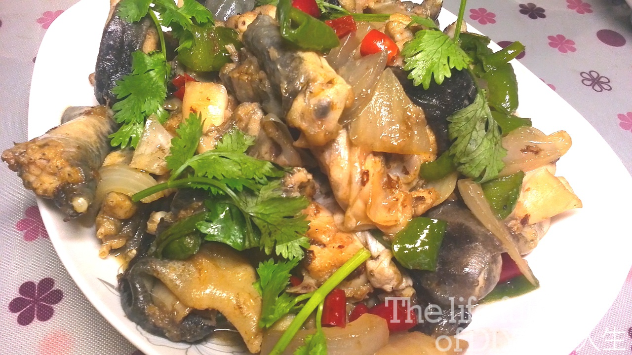 快手版香辣牛蛙