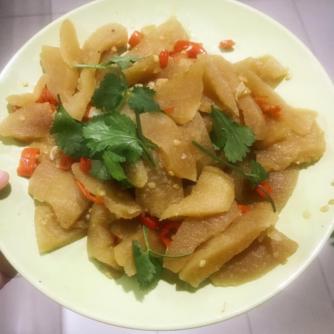 炒柚子皮