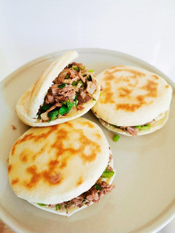肉夹馍(白吉馍的制作)