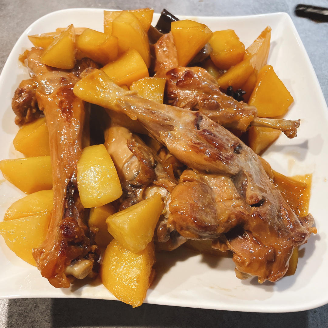 红烧鸭腿土豆块