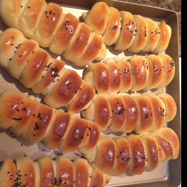 毛毛虫肉松面包