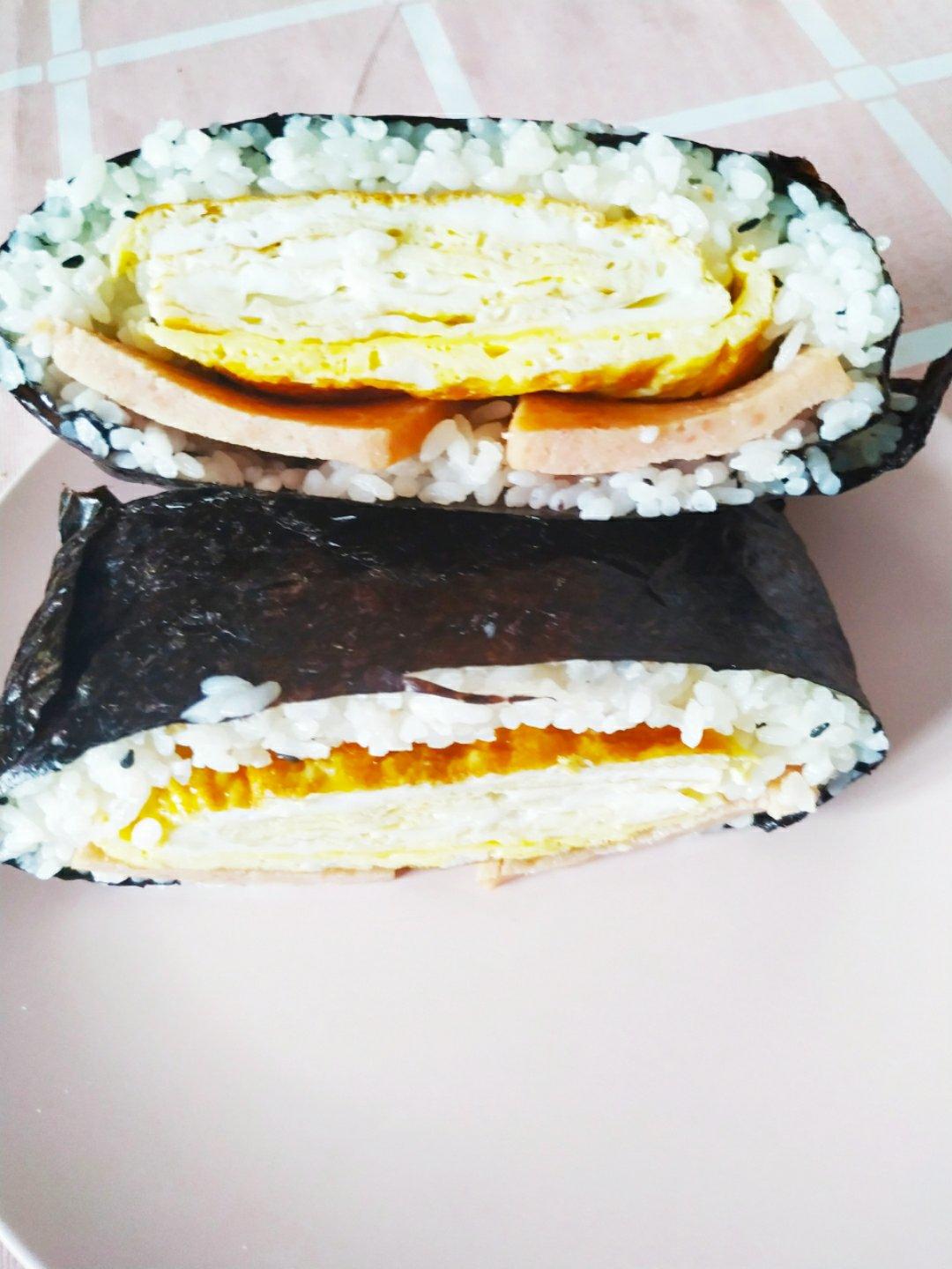 不用捏的饭团(おにぎらず)