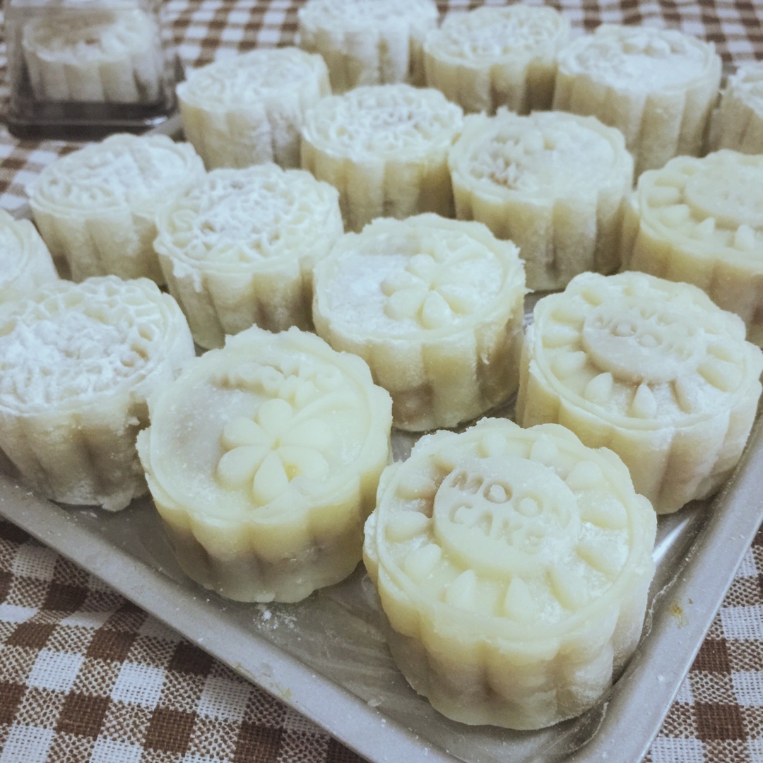 《Tinrry下午茶》冰皮月饼（奶黄馅）