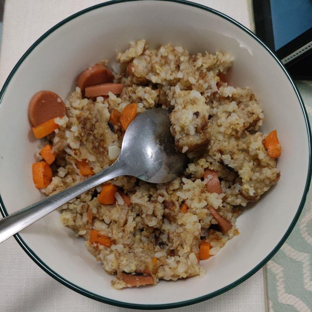 炒米饭蛋炒饭二十分钟快手家常