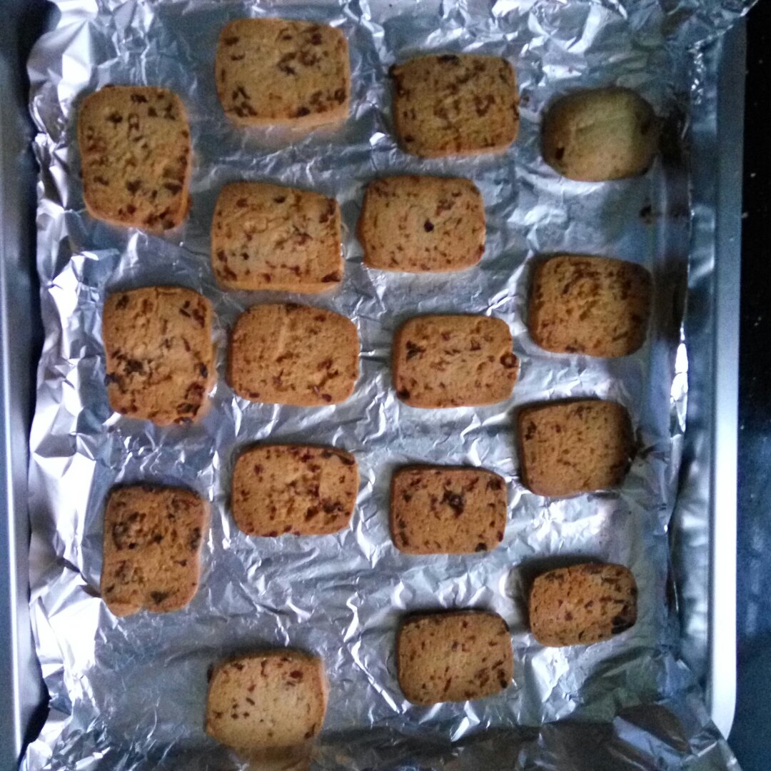 蔓越莓饼干的做法（烤箱做饼干）