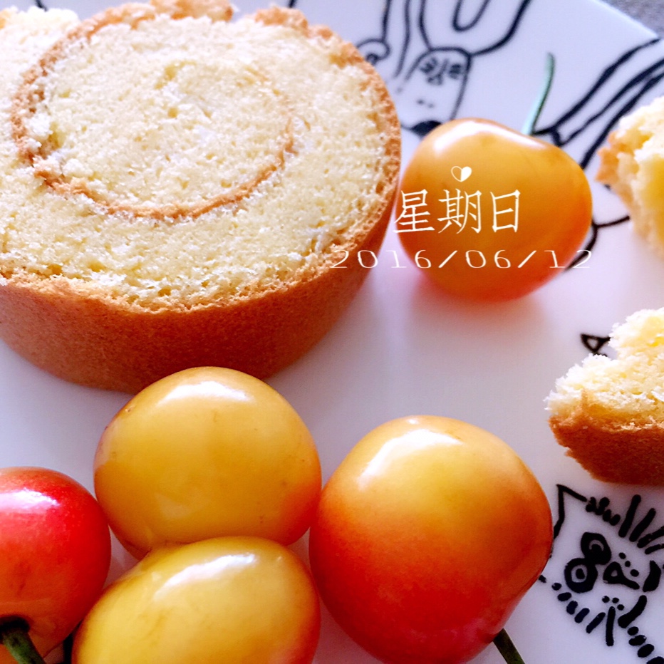 原味蛋糕卷