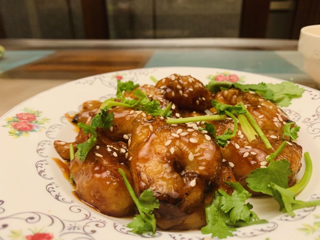 茄汁虾仁